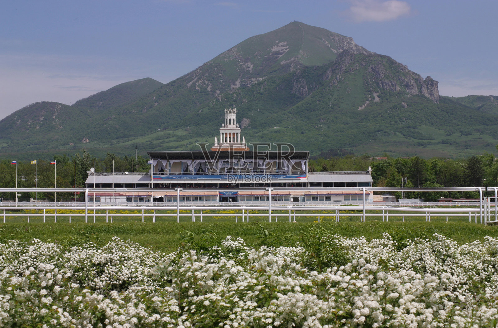 彼得堡的马术场 - 俄罗斯最古老和最大的马术场。照片摄影图片