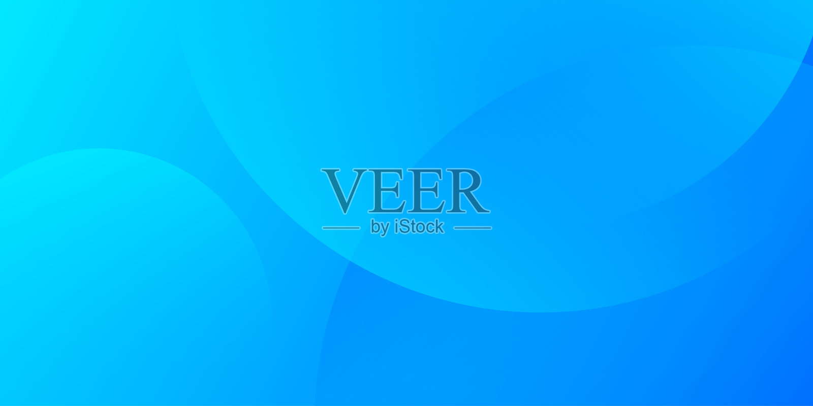 动态圆形元素的蓝色抽象背景。时尚现代的几何渐变背景。矢量插图插画图片素材