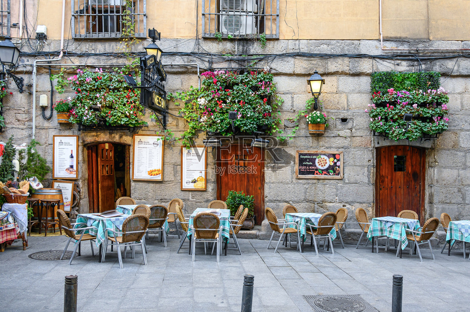 露台餐厅古建筑照片摄影图片