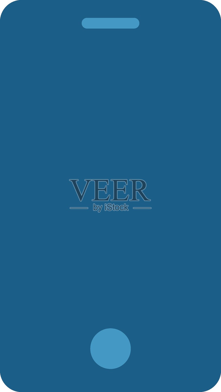 智能手机图标风格插画图片素材