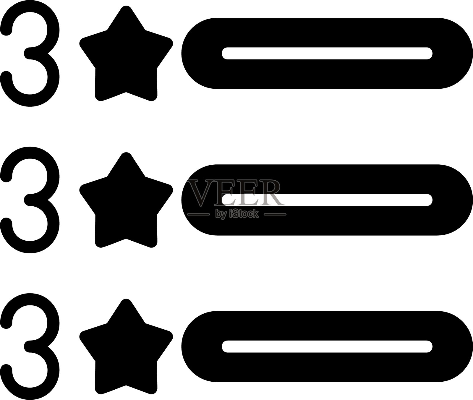 评分图标插画图片素材