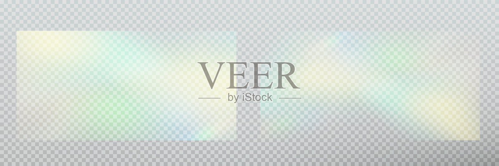A set of colourful vector lens, crystal rainbow light and flare transparent effects.Overlay for backgrounds.Triangular prism concept.插画图片素材