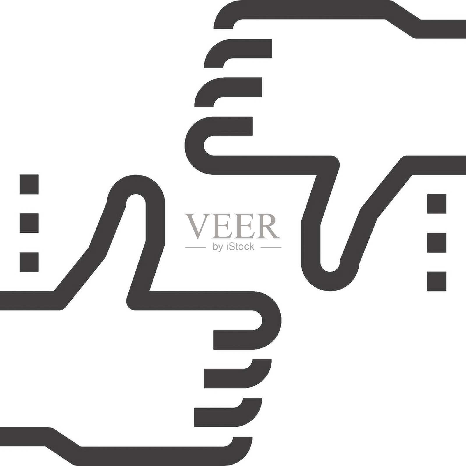 反馈平面线条网页图标概念插画图片素材