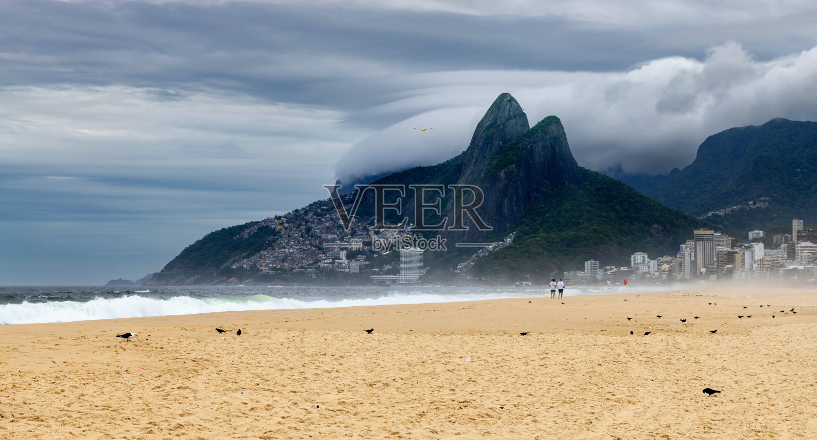 里约热内卢的伊帕内玛海滩照片摄影图片