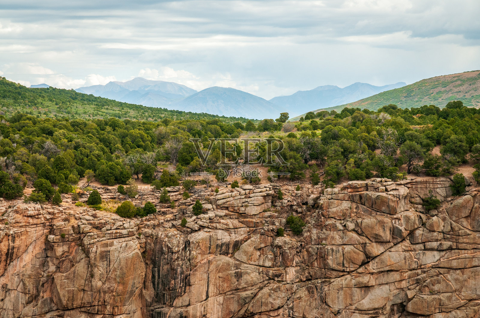 甘尼森黑峡谷国家公园照片摄影图片