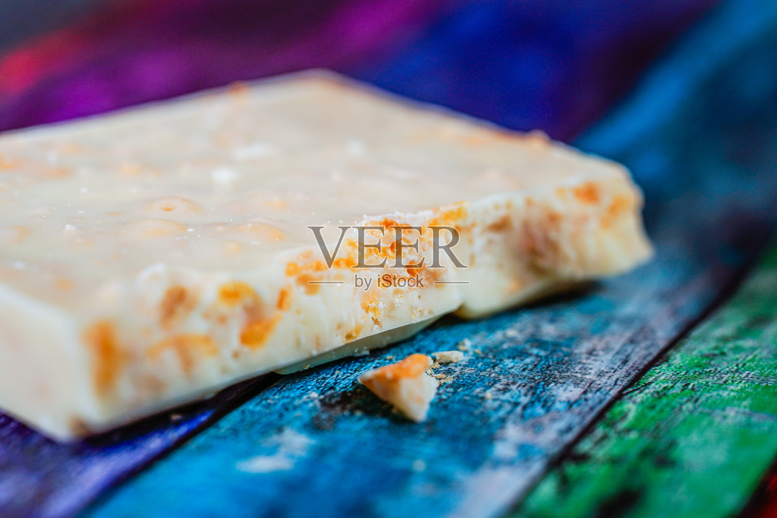 白巧克力的特写概念照片摄影图片