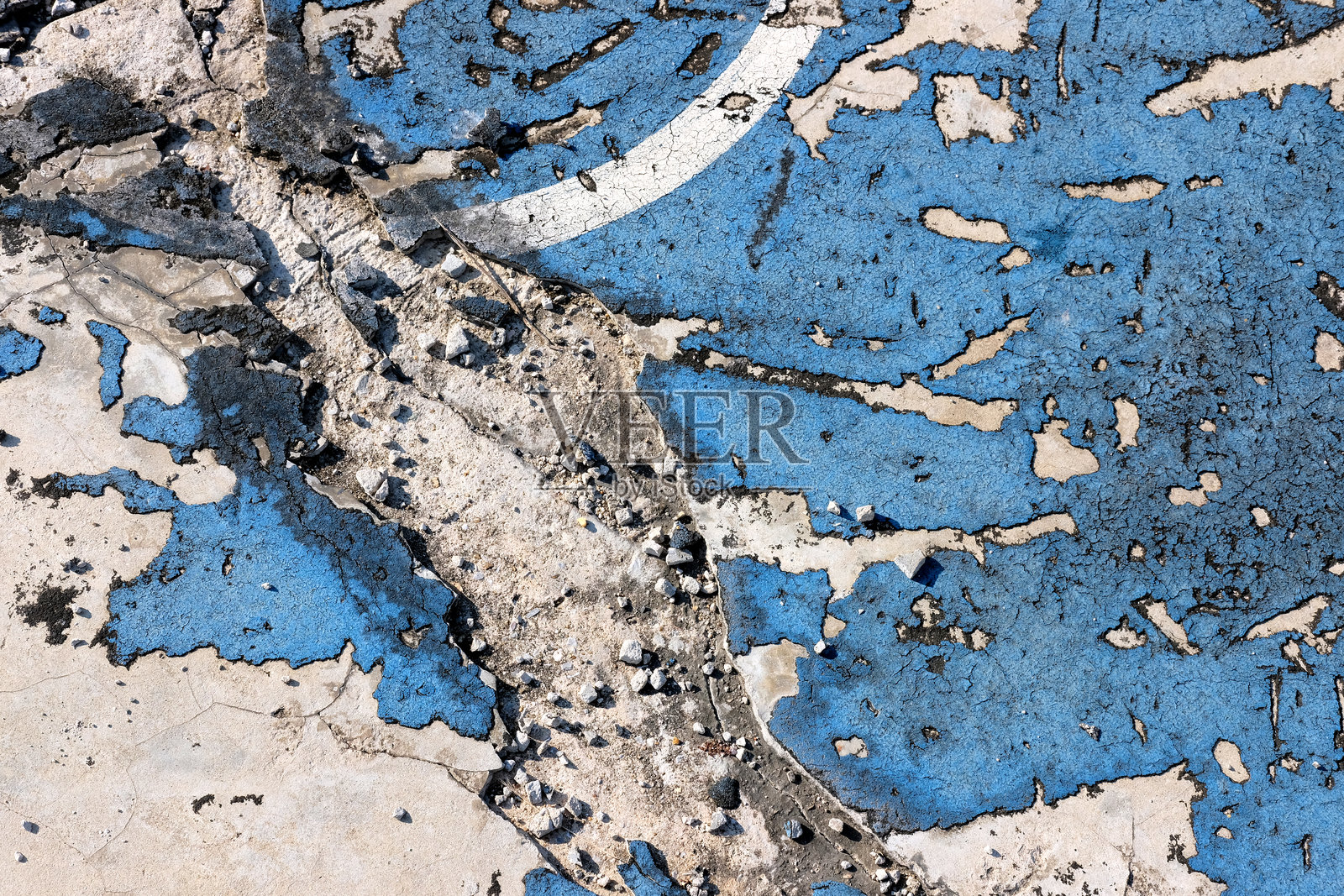 粗糙地面上的抽象形态照片摄影图片