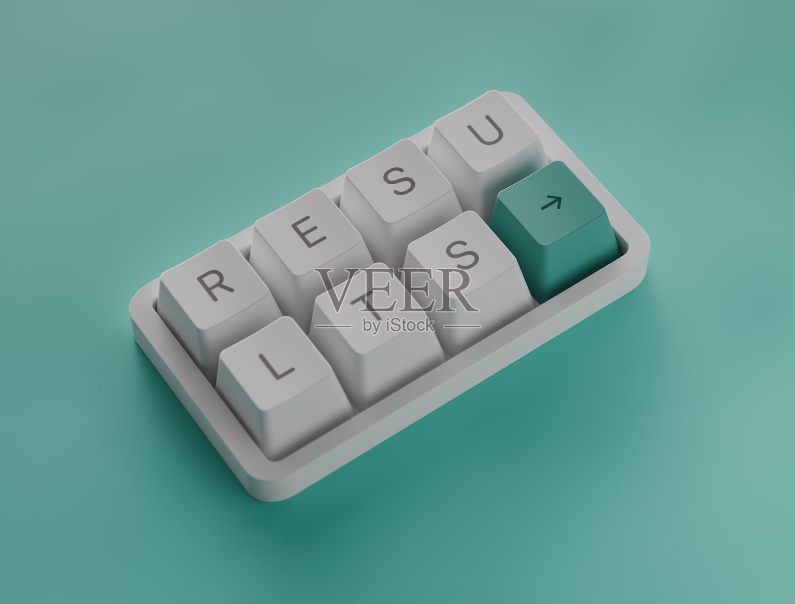 迷你键盘：结果照片摄影图片