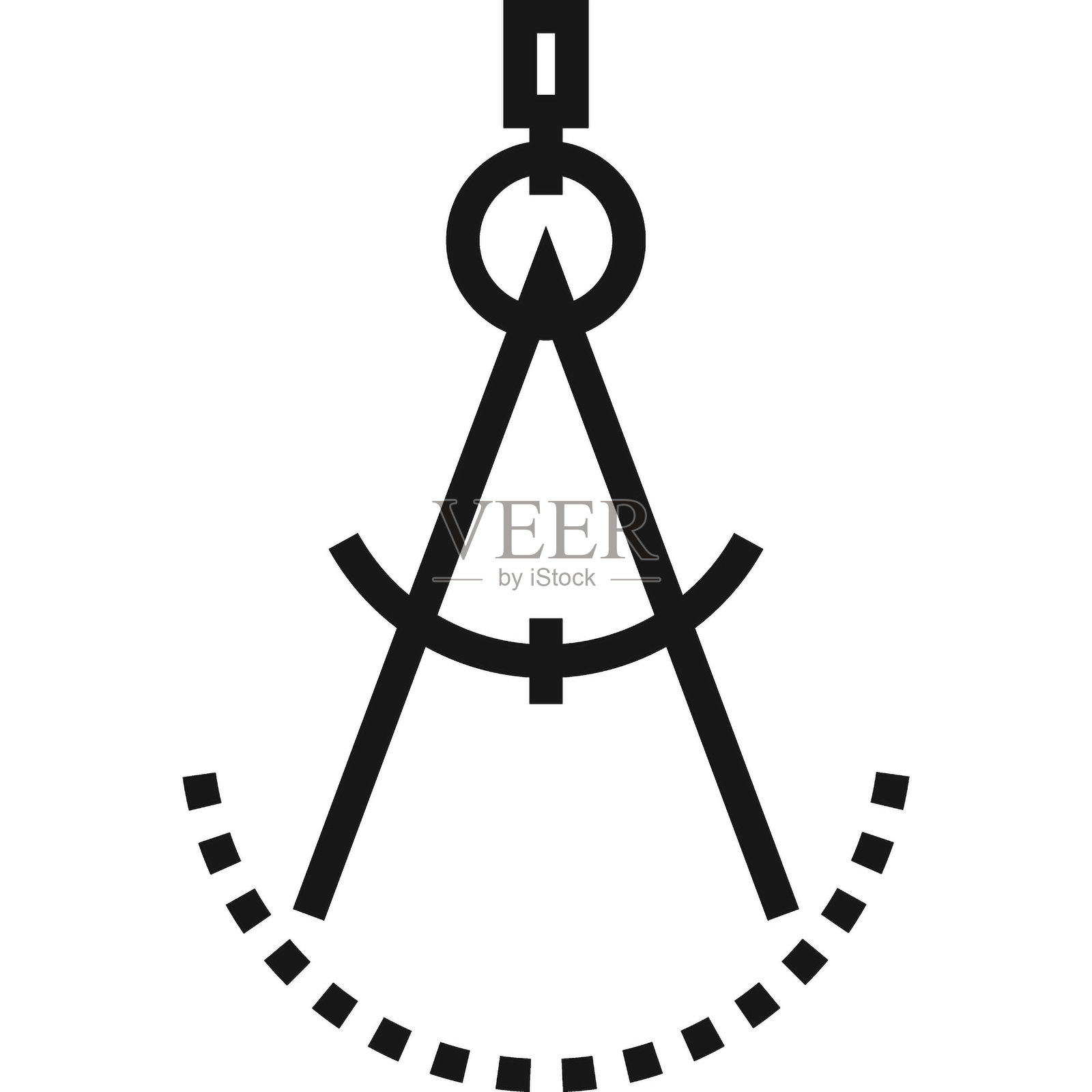 精确平面线条网页图标概念插画图片素材