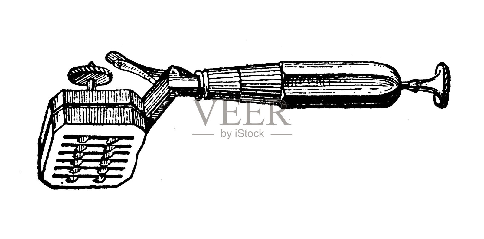 刮伤插画图片素材