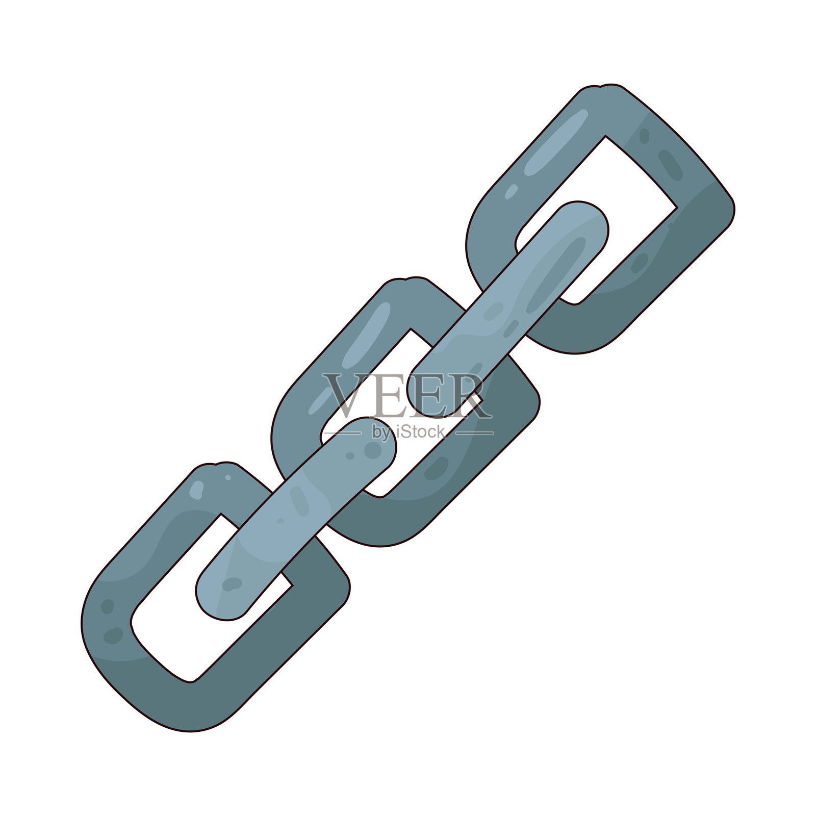 链条插画图片素材