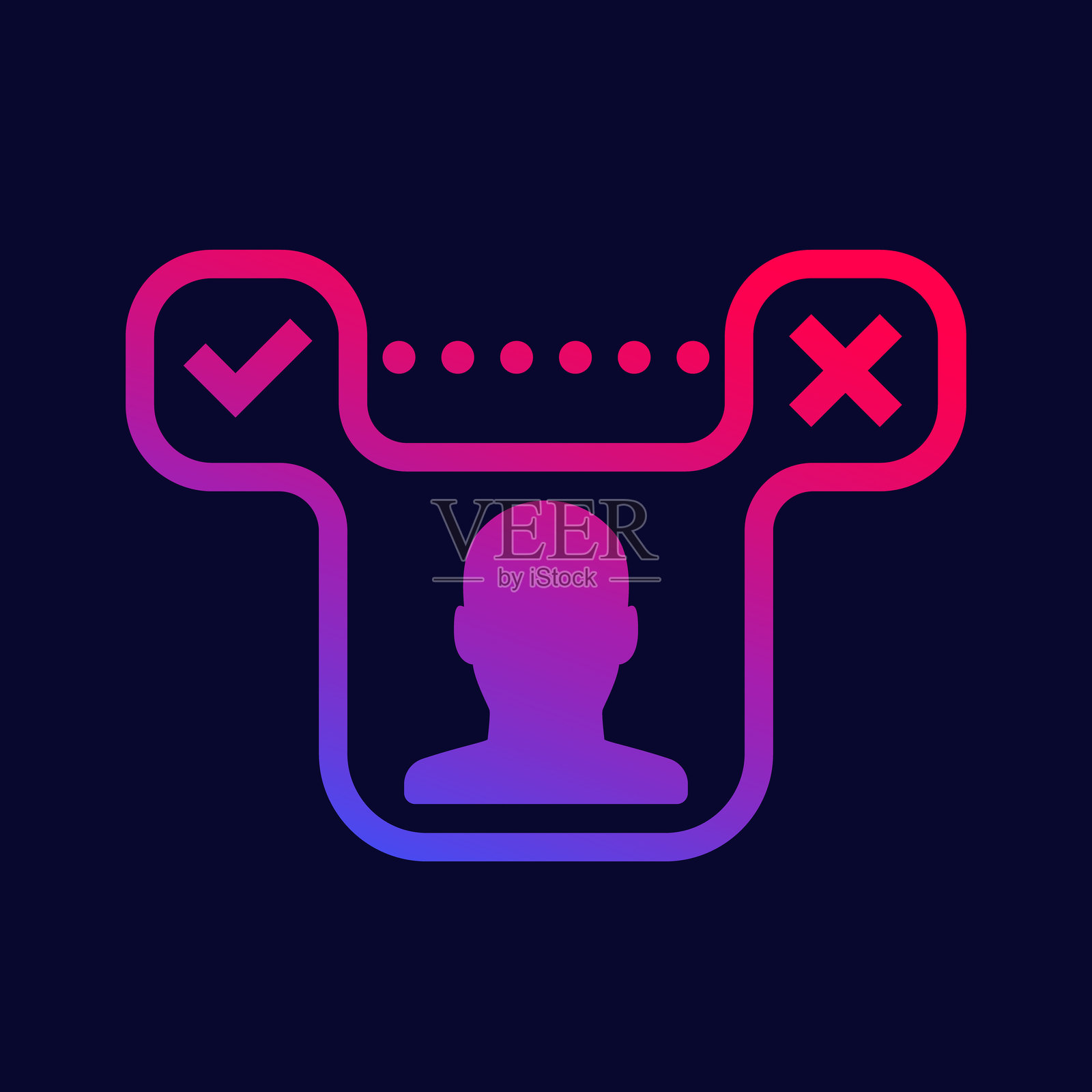 健身、健康、健身房时尚图标在圆形中插画图片素材