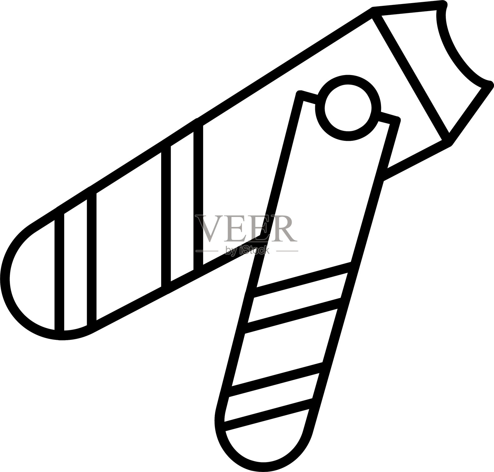 指甲剪图标插画图片素材