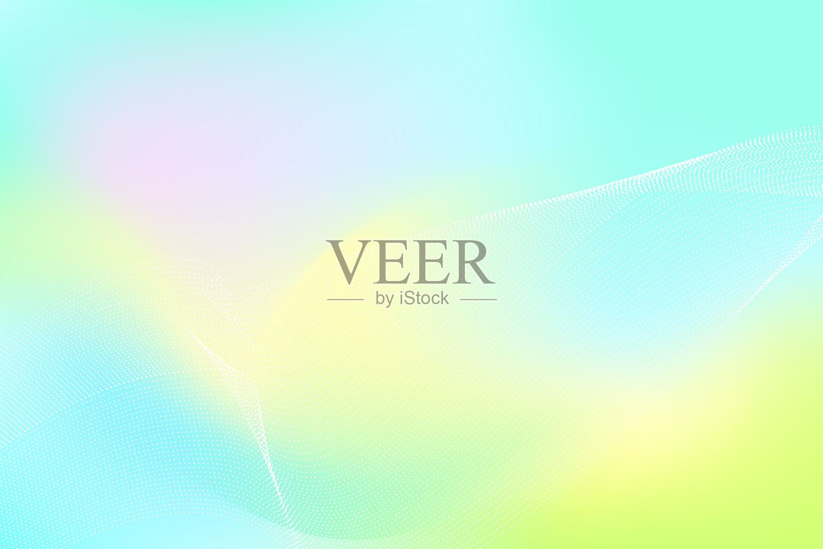 手绘渐变矢量图，采用柔和的色彩。插画图片素材