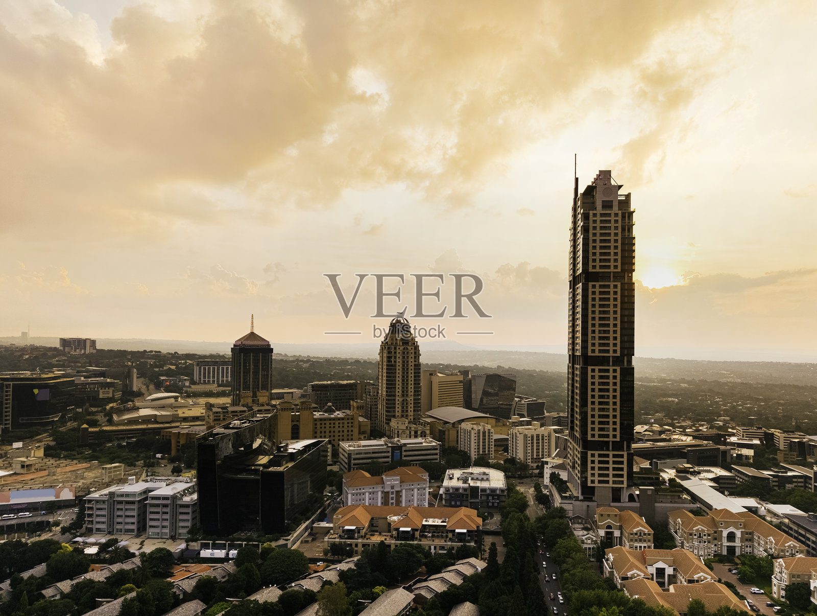 桑顿城暴风云景照片摄影图片