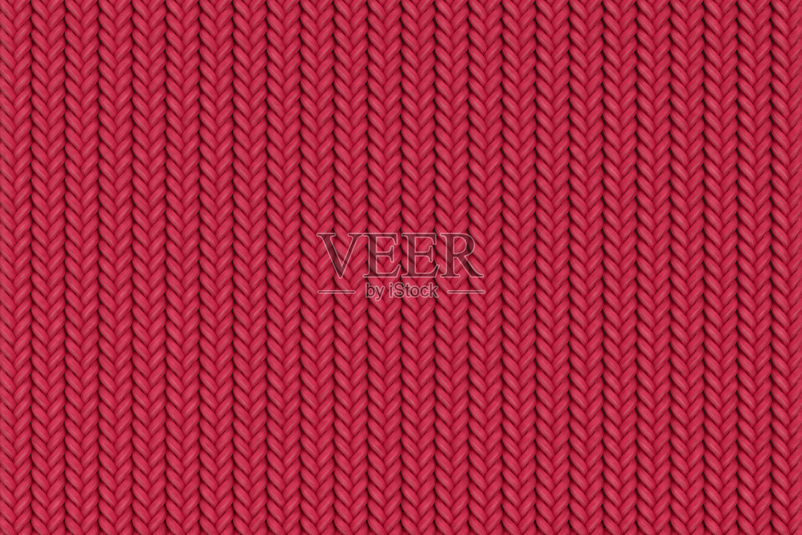 红色毛线编织纹理背景，针织图案。3D渲染照片摄影图片