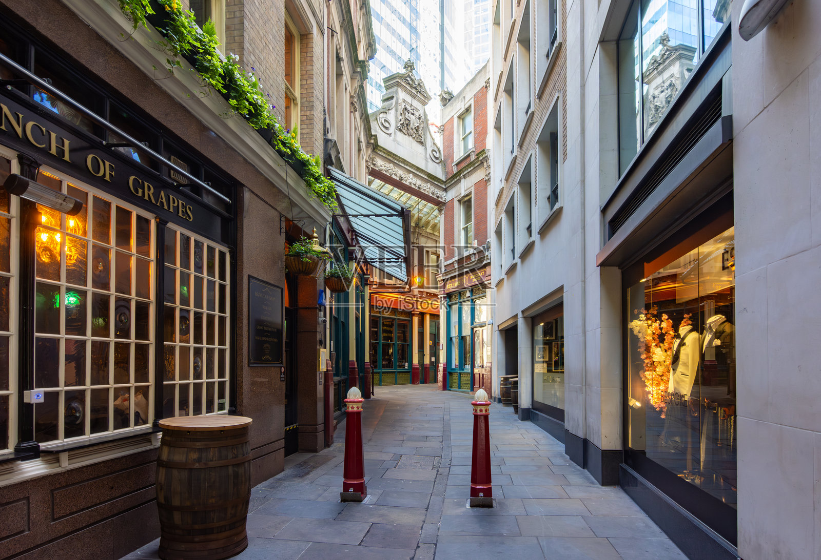 伦敦市的街道和建筑，英国照片摄影图片