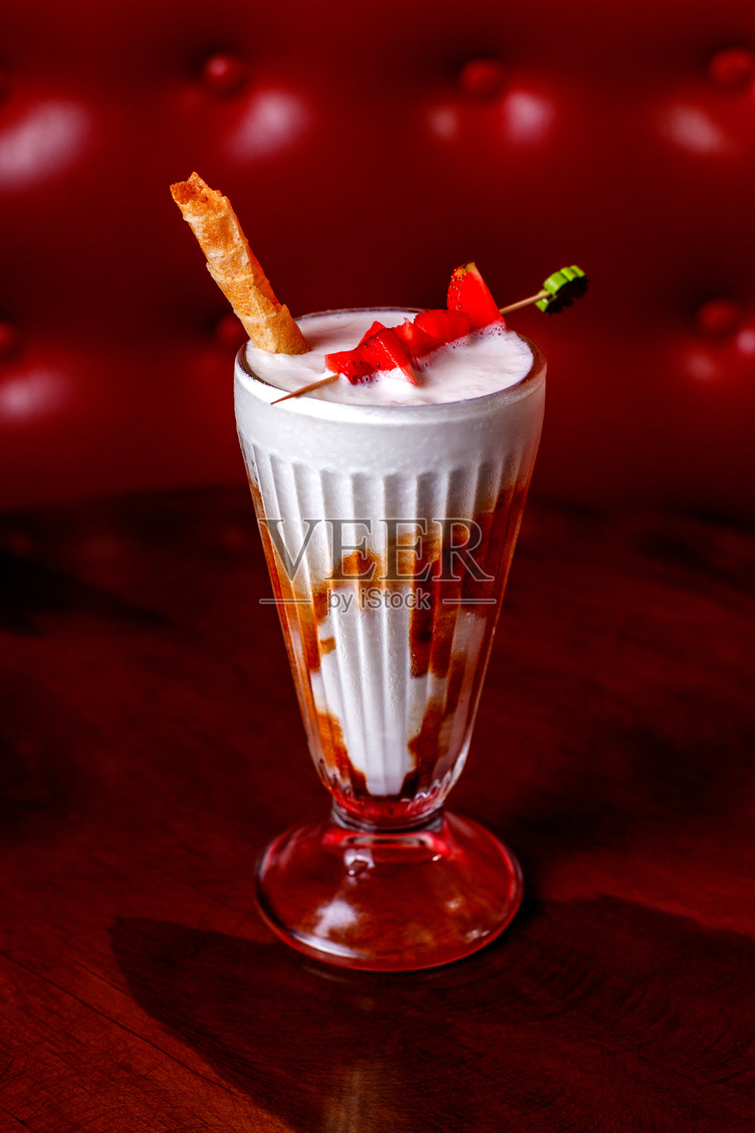 奶昔利口酒照片摄影图片