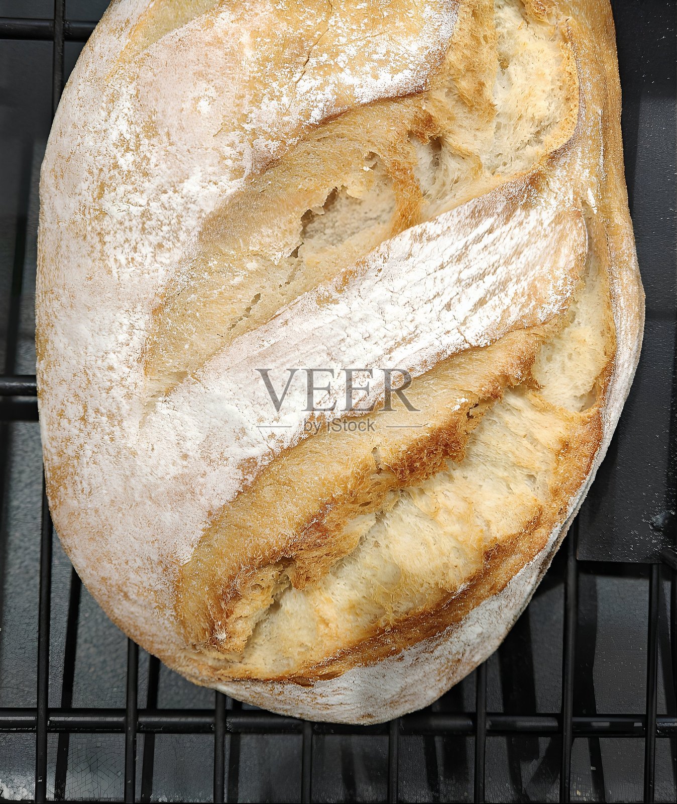 大型手工面包照片摄影图片