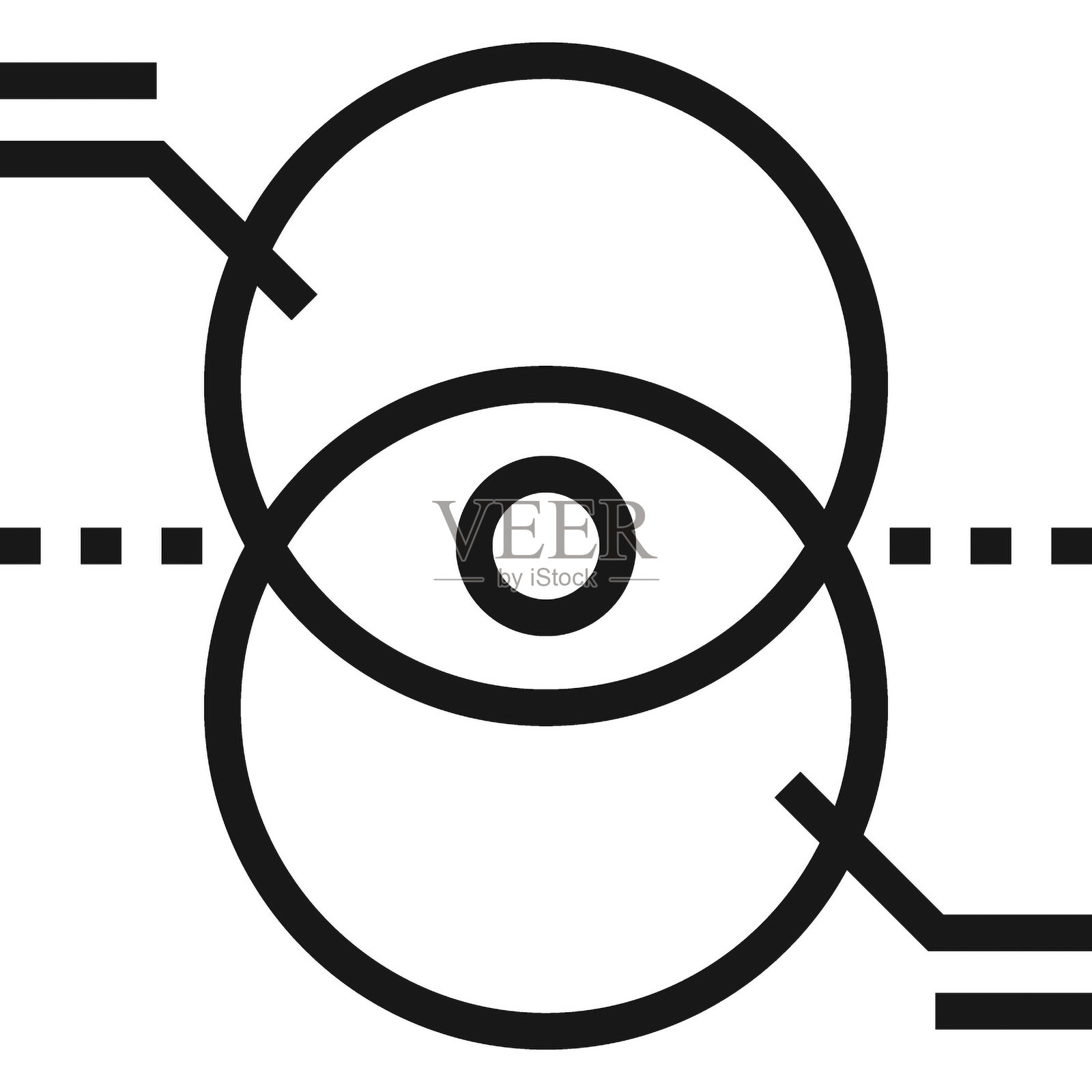 图表平面线条网页图标概念插画图片素材