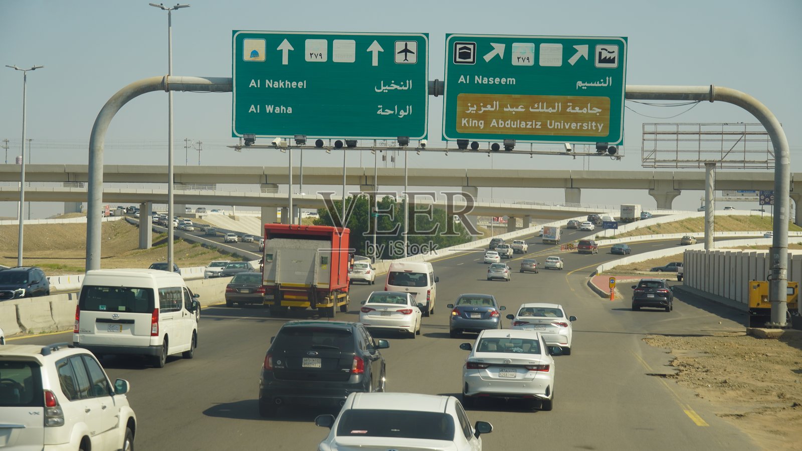 老麦加阿尔穆卡拉马路照片摄影图片