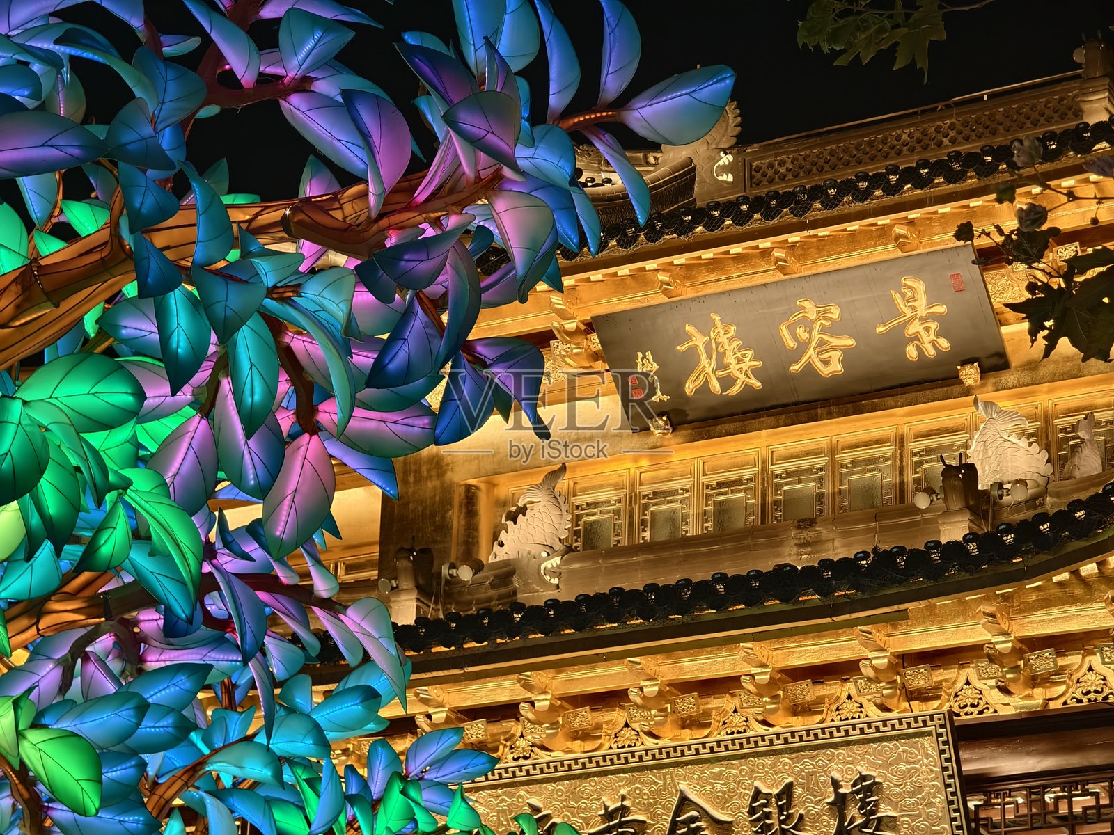 2025年上海城隍庙豫园灯会照片摄影图片