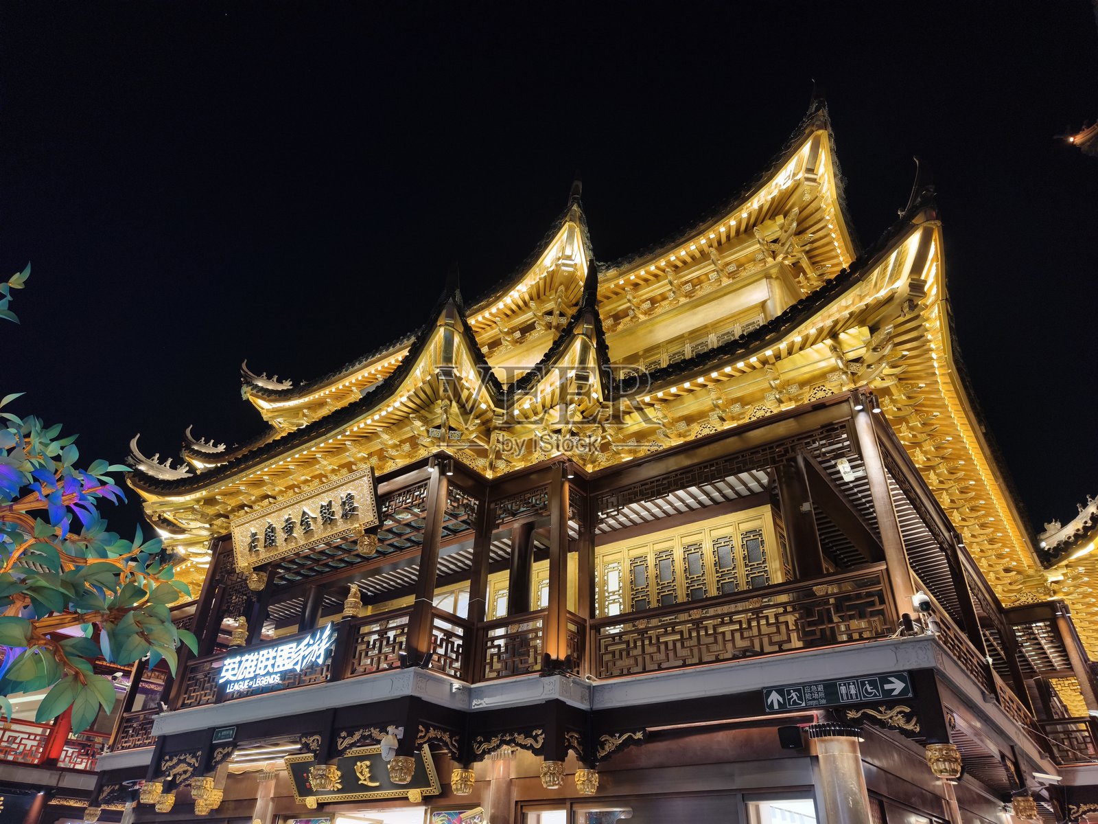 2025年上海城隍庙豫园灯会照片摄影图片