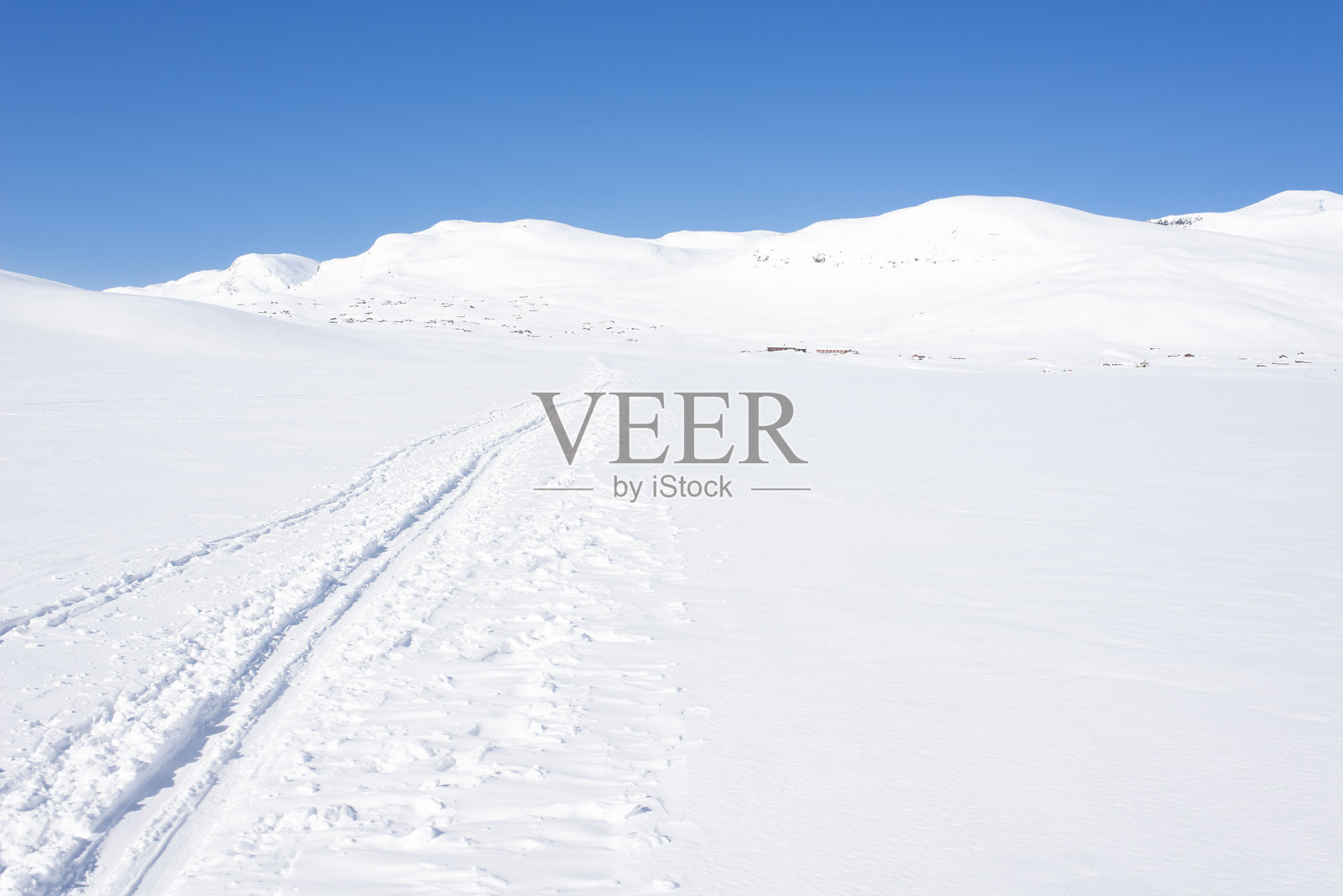 挪威的约顿海门国家公园四月景色照片摄影图片