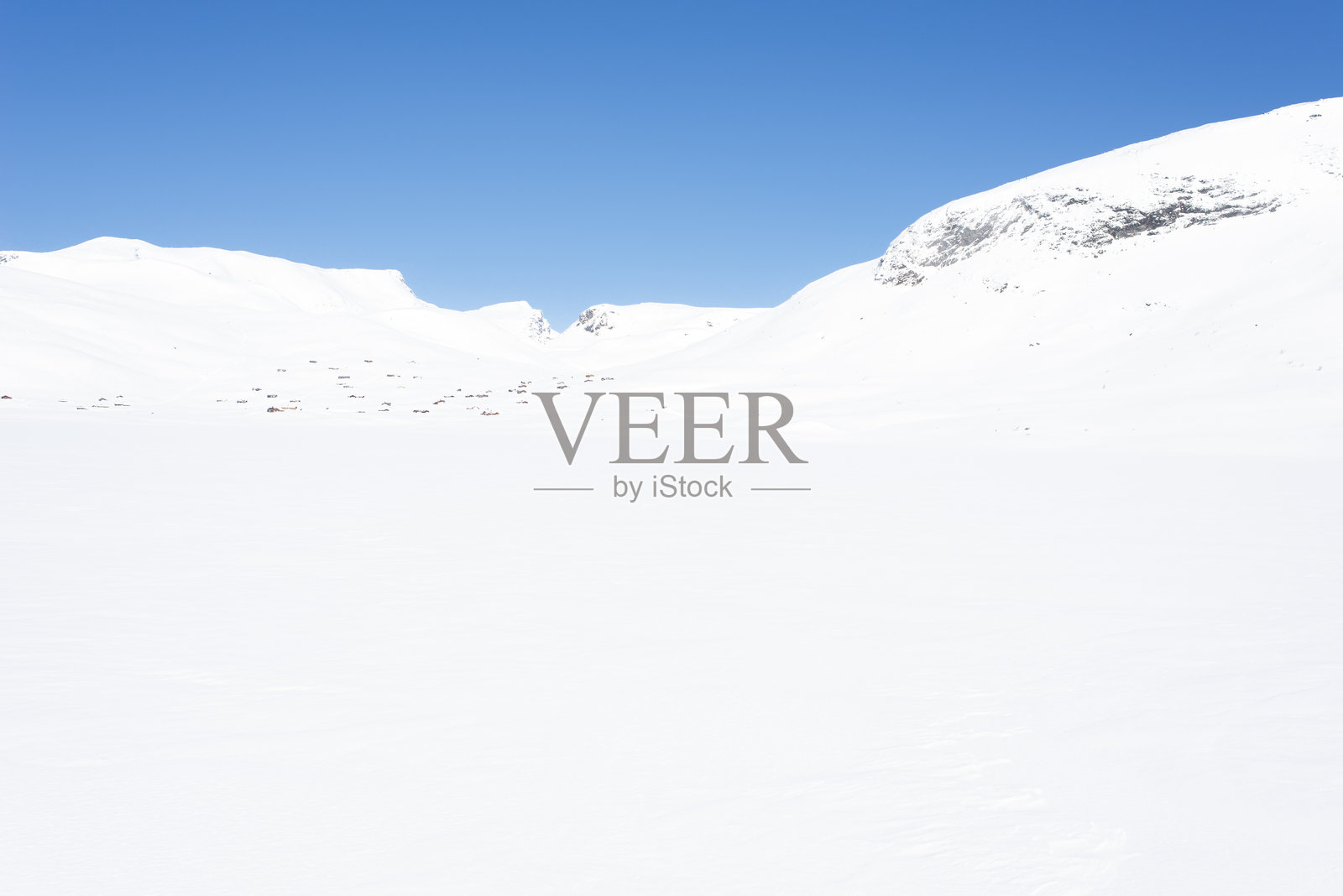 挪威的约顿海门国家公园四月景色照片摄影图片