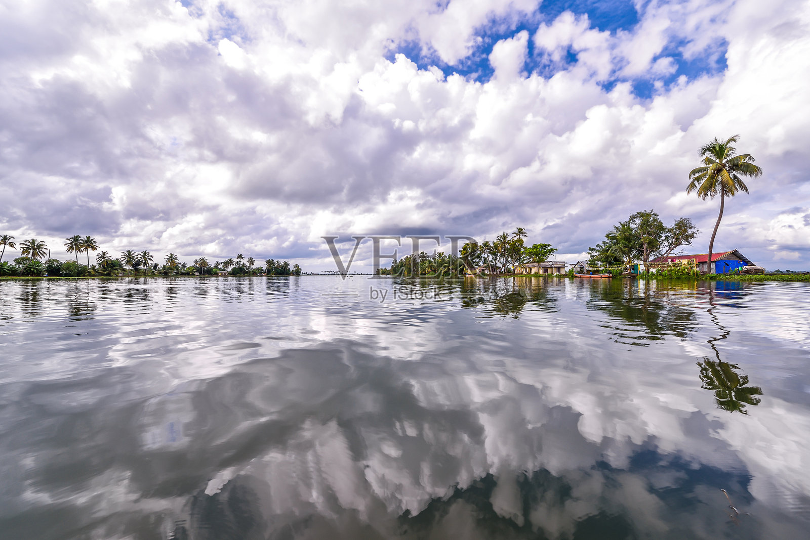 印度 - 喀拉拉邦 - 后水道照片摄影图片
