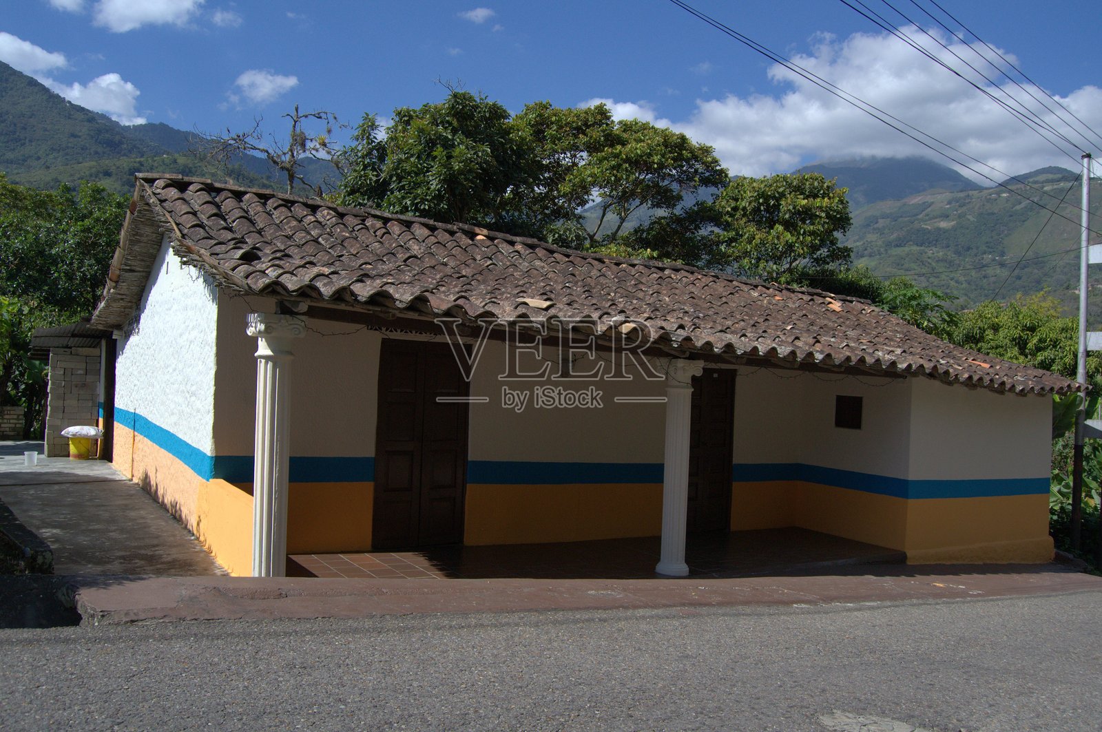 塔奇拉州的建筑。照片摄影图片