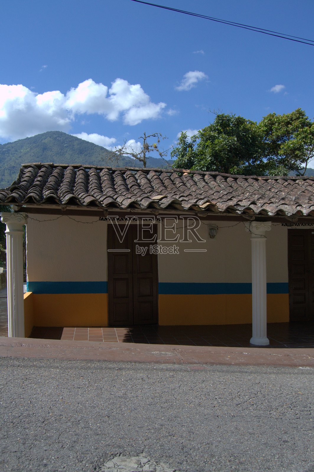 塔奇拉州的建筑。照片摄影图片