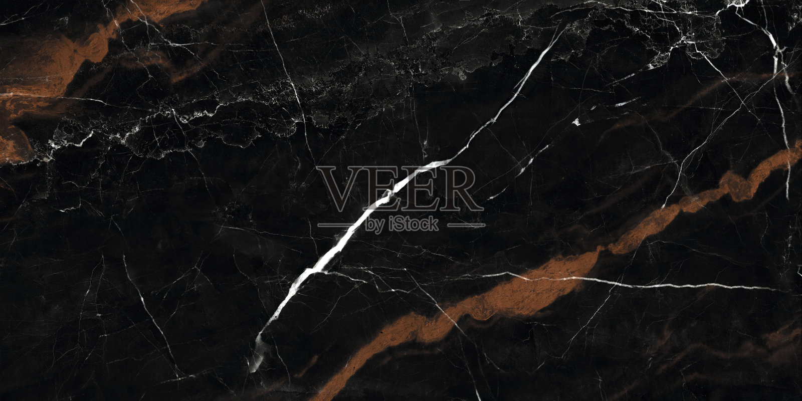 奢华的黑色马尔基纳大理石纹理。照片摄影图片