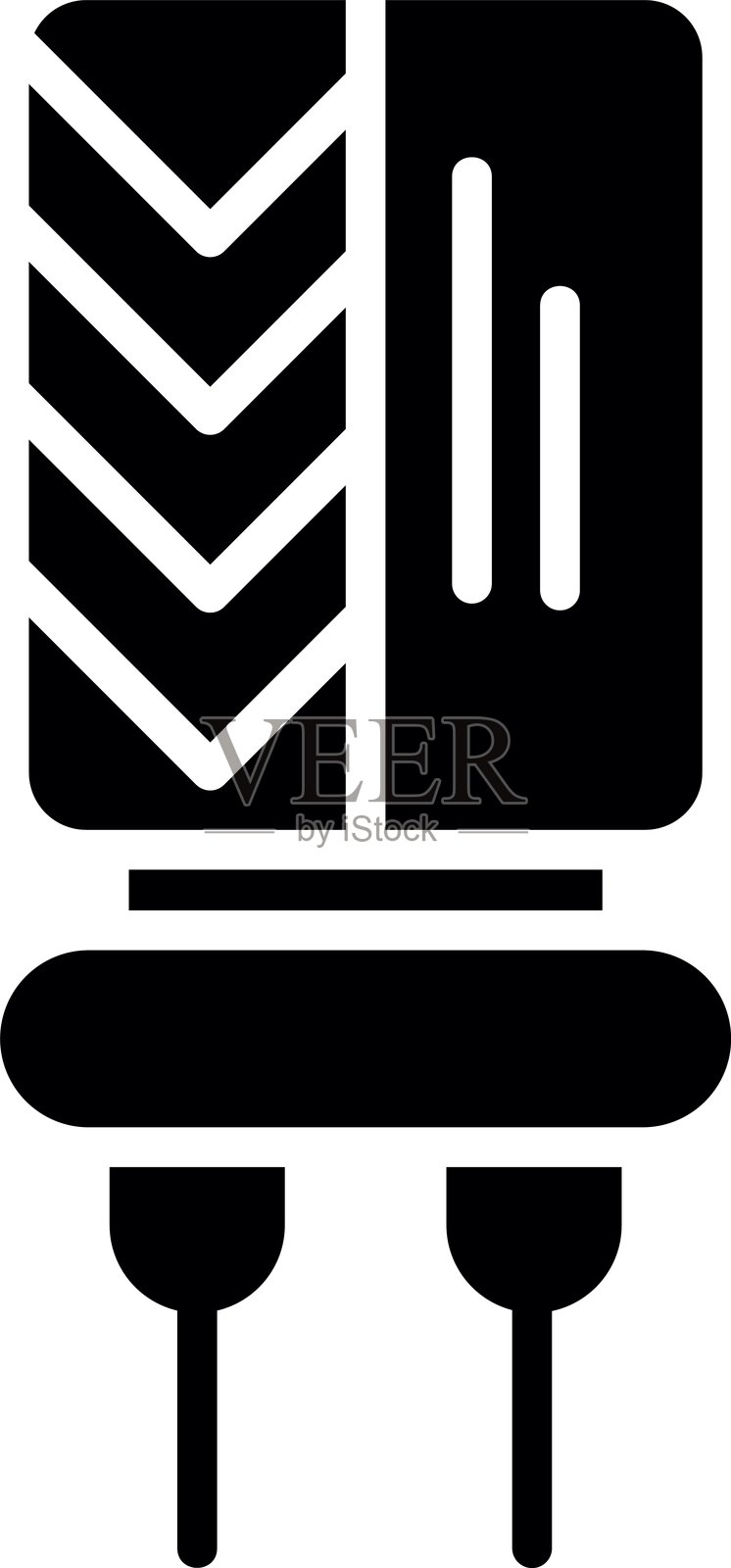 电容器图标插画图片素材