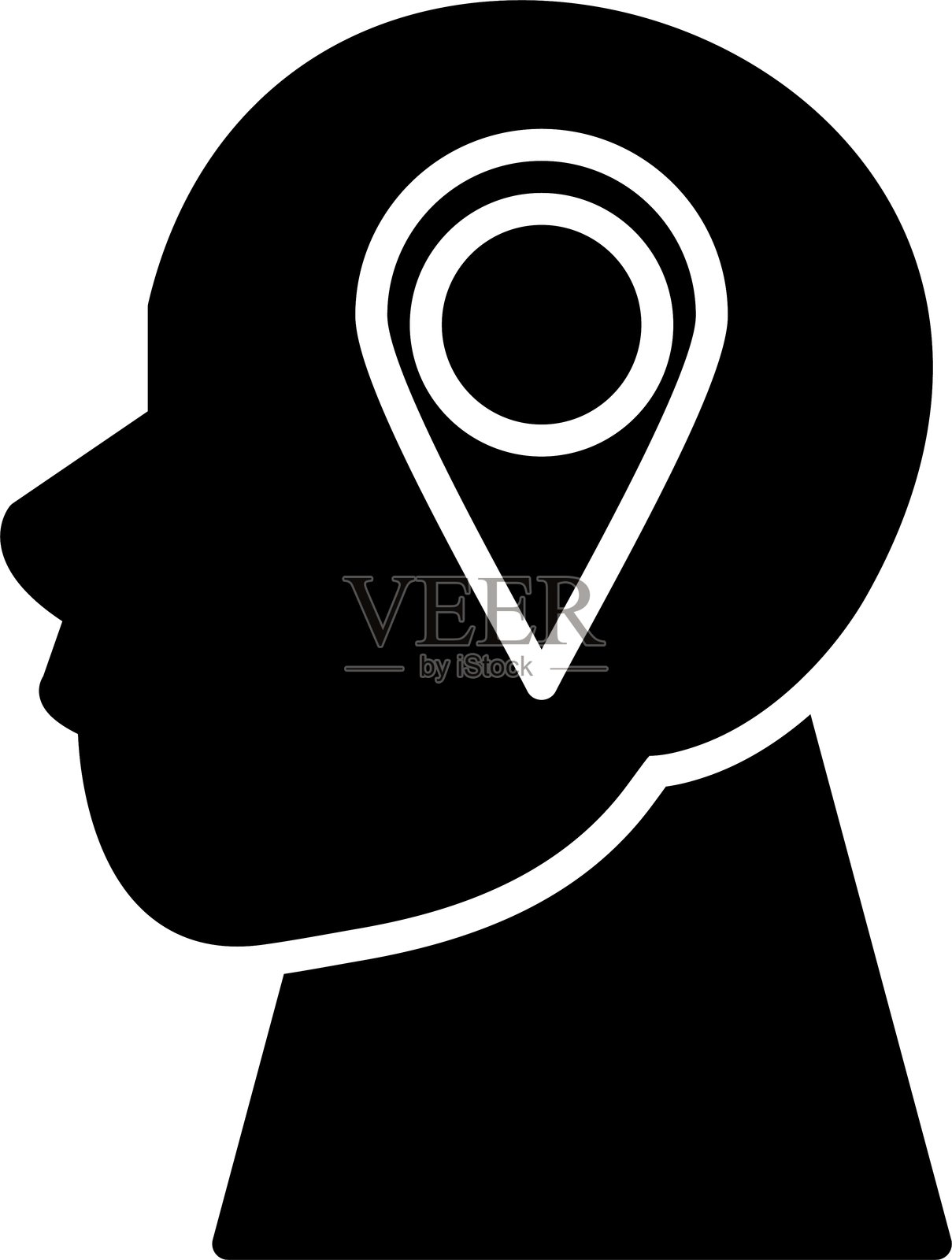 心理学家图标插画图片素材