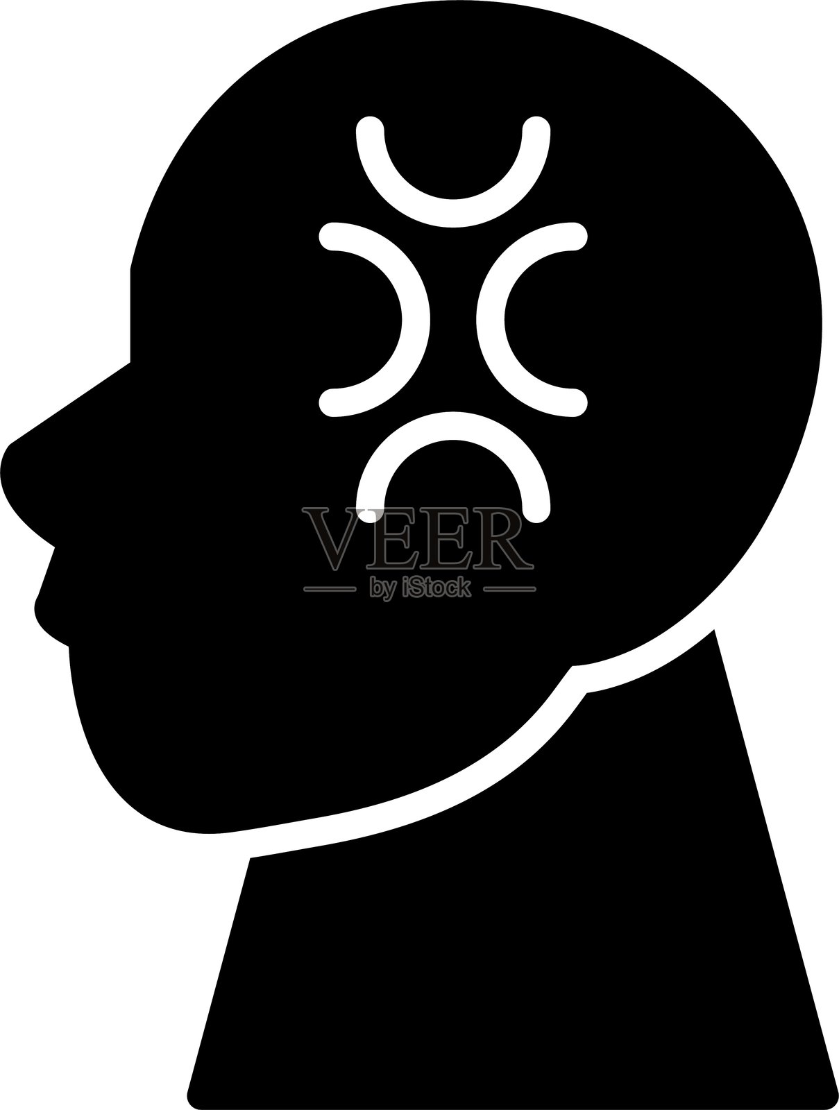 心理学图标插画图片素材