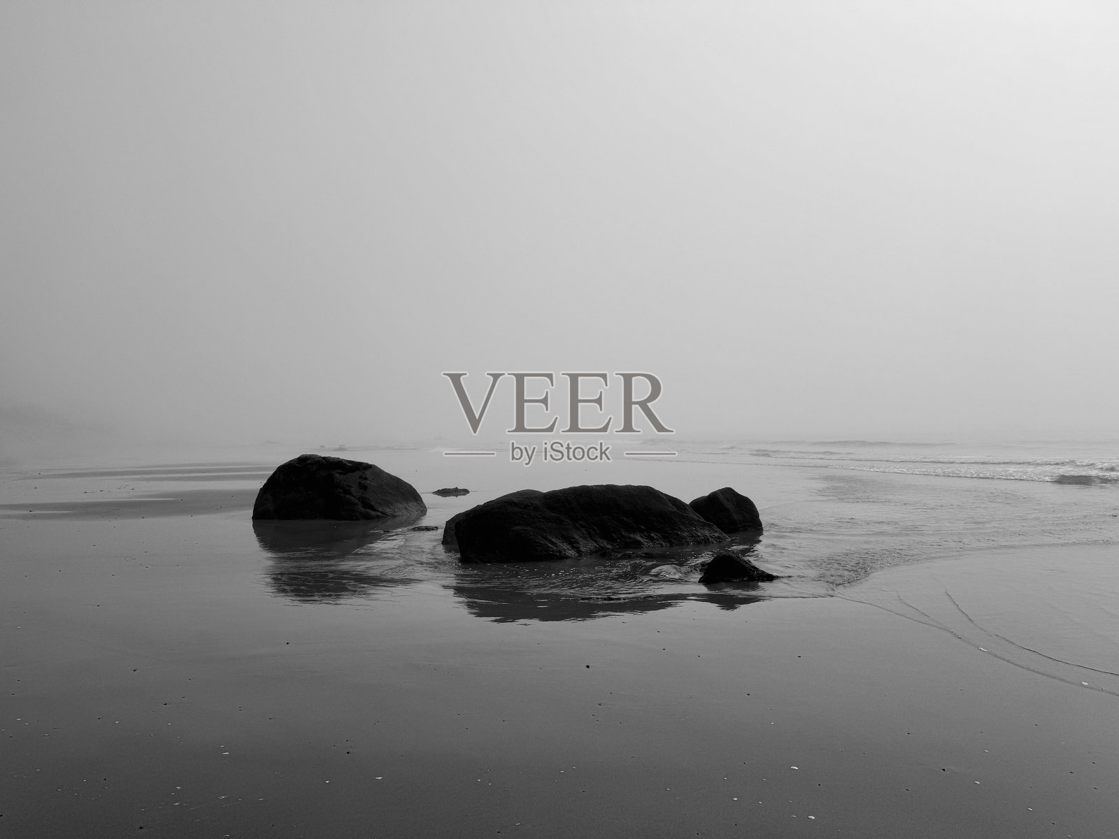 马里布的雾气照片摄影图片