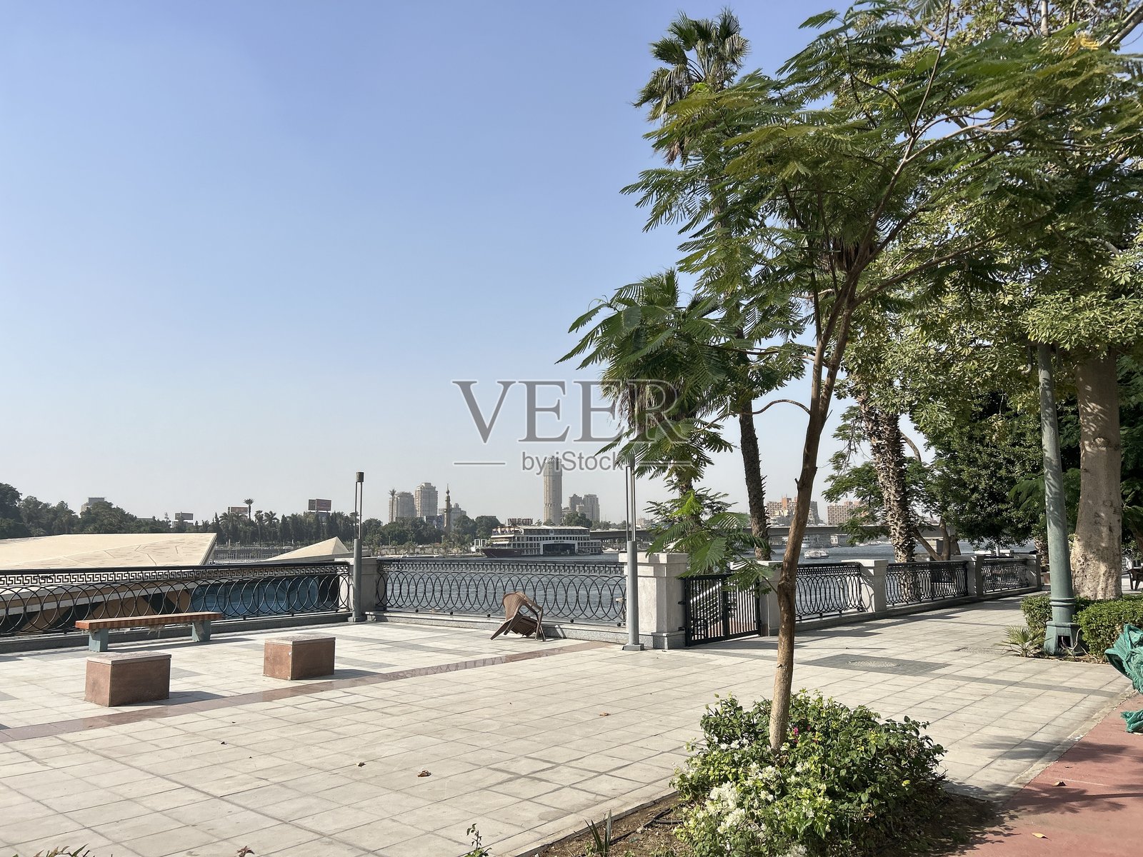 开罗的海滨大道照片摄影图片