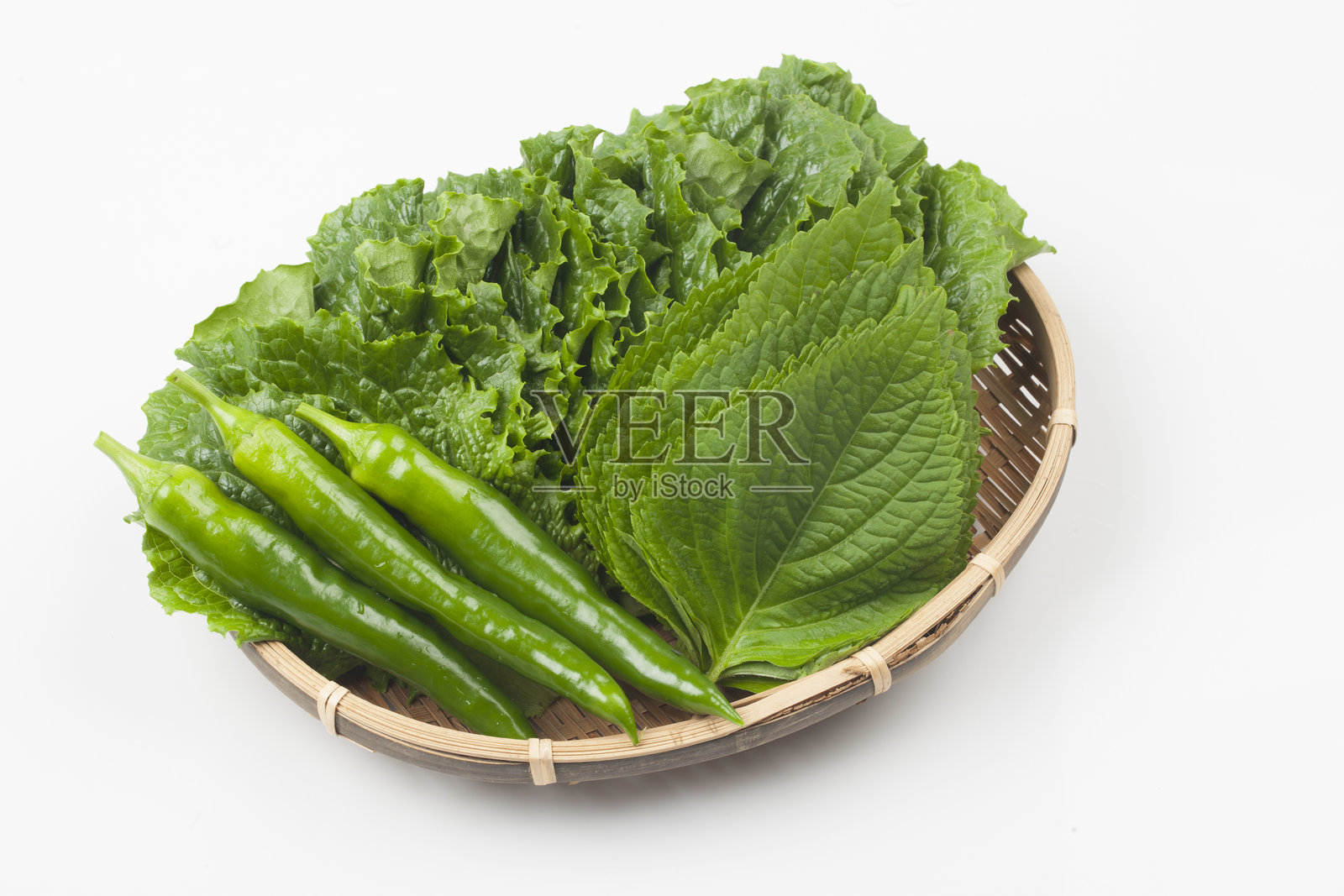 生菜是菊科的一年生或二年生植物。照片摄影图片