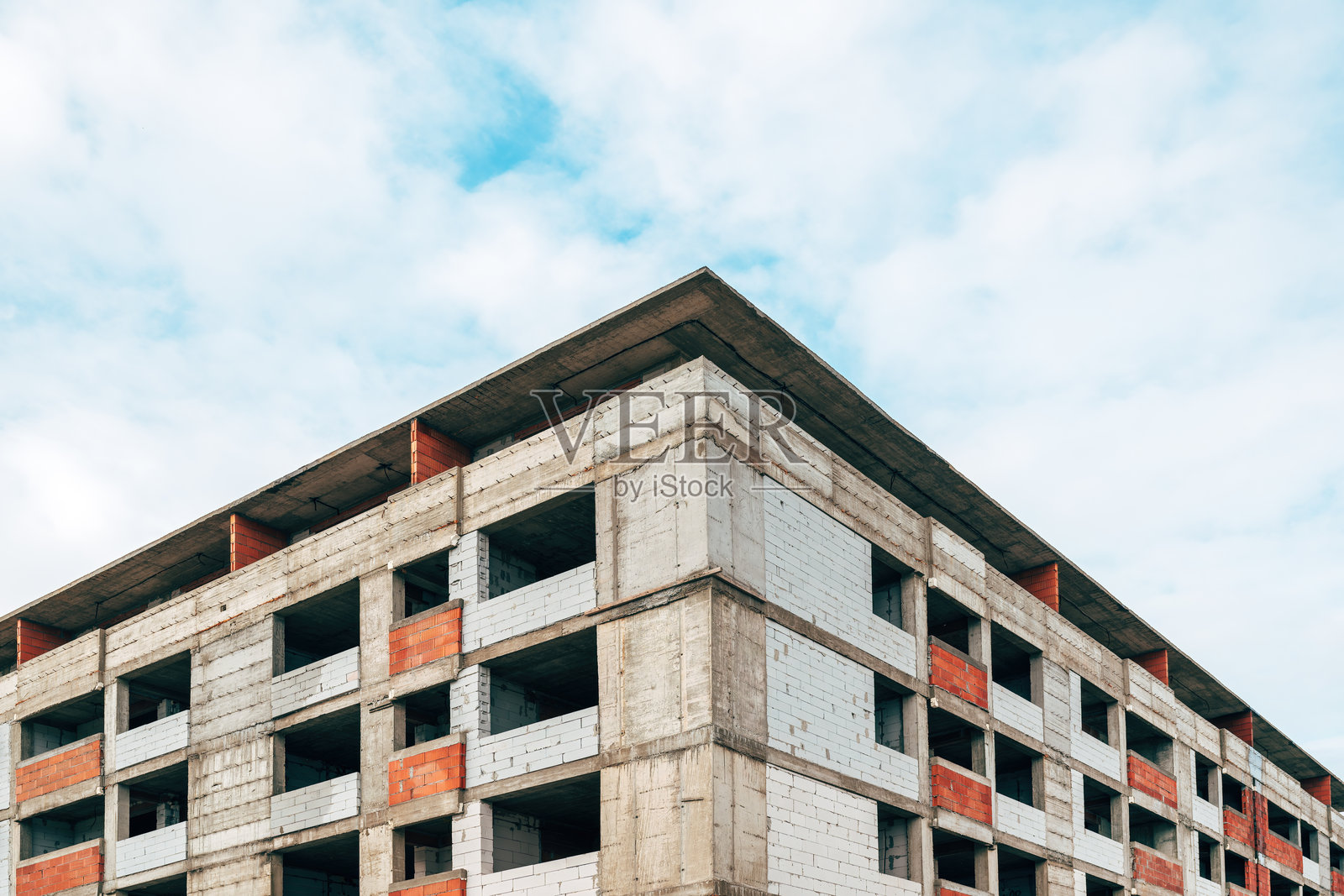 住宅摩天大楼建筑工地照片摄影图片