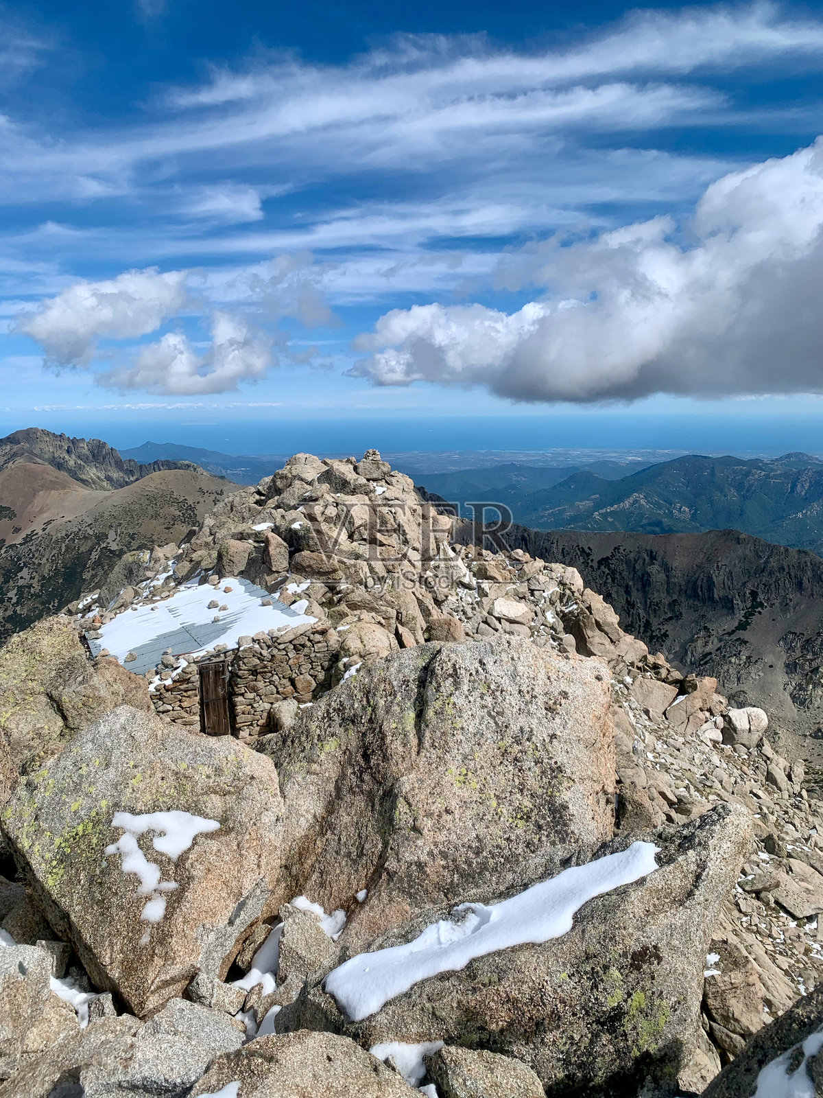 科西嘉的赫尔布朗纳避难所照片摄影图片