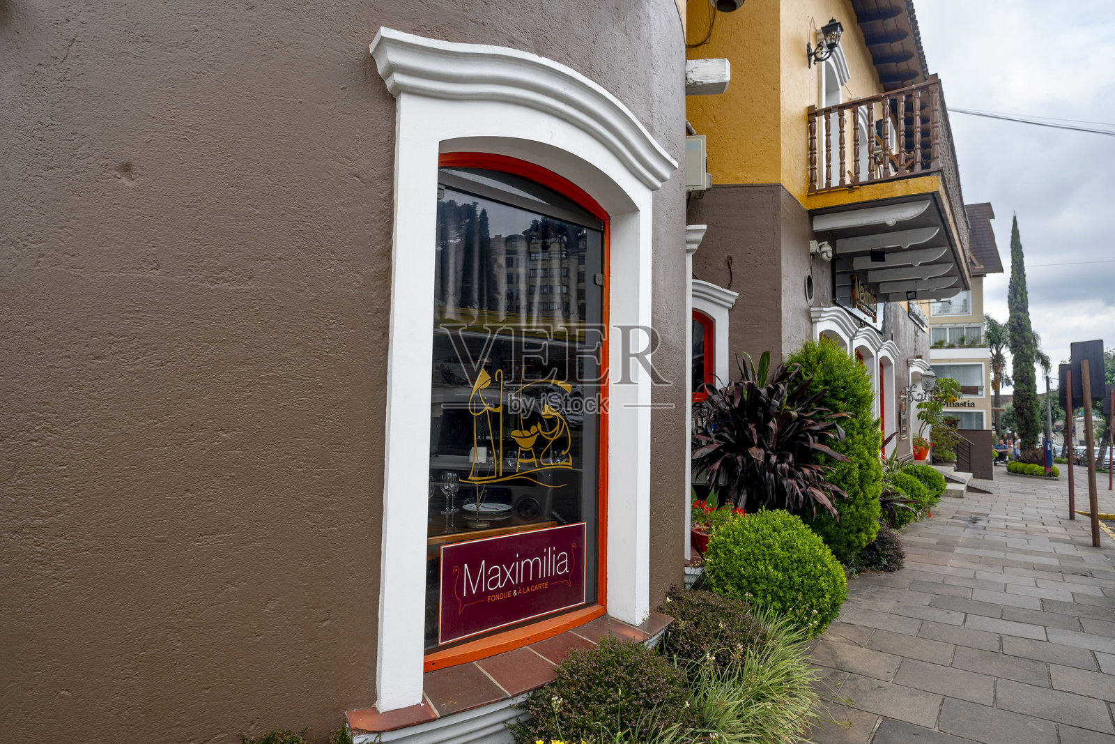 巴西南大河州格拉马多 - 2024年11月18日：传统的高乔咖啡馆Torre咖啡馆照片摄影图片