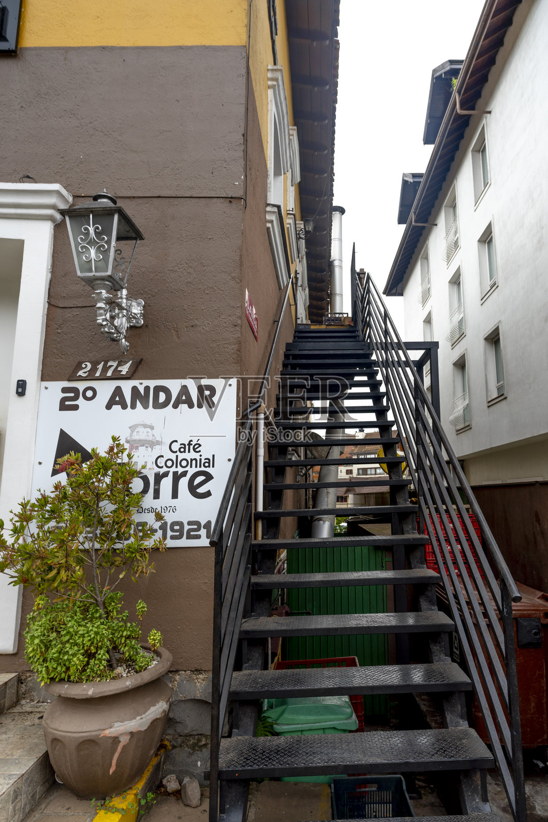 巴西南大河州格拉马多 - 2024年11月18日：传统的高乔咖啡馆Torre咖啡馆照片摄影图片