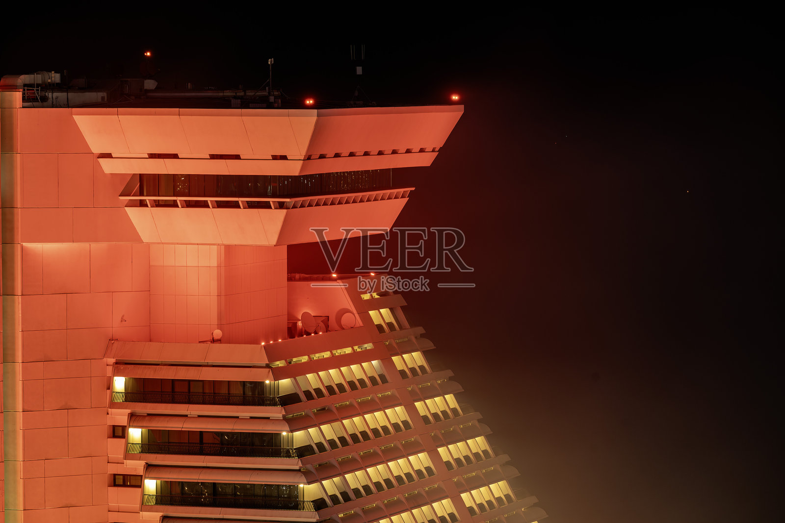 卡塔尔多哈喜来登大酒店的特写镜头照片摄影图片