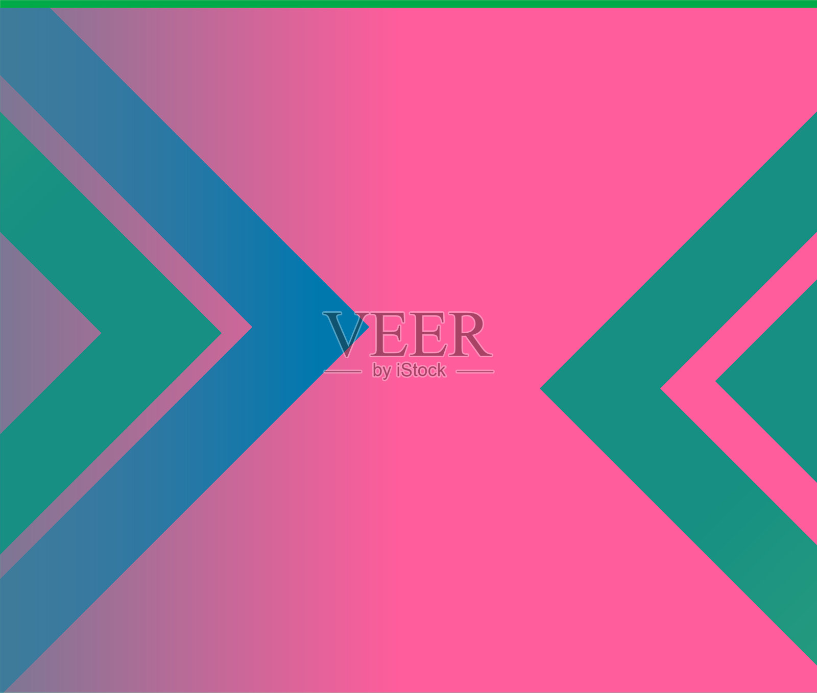 极简矩形几何背景。动态形状与线条的组合。插画图片素材