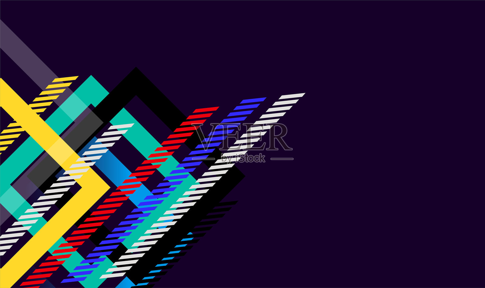 房地产和住宅建筑图标模板设计插画图片素材