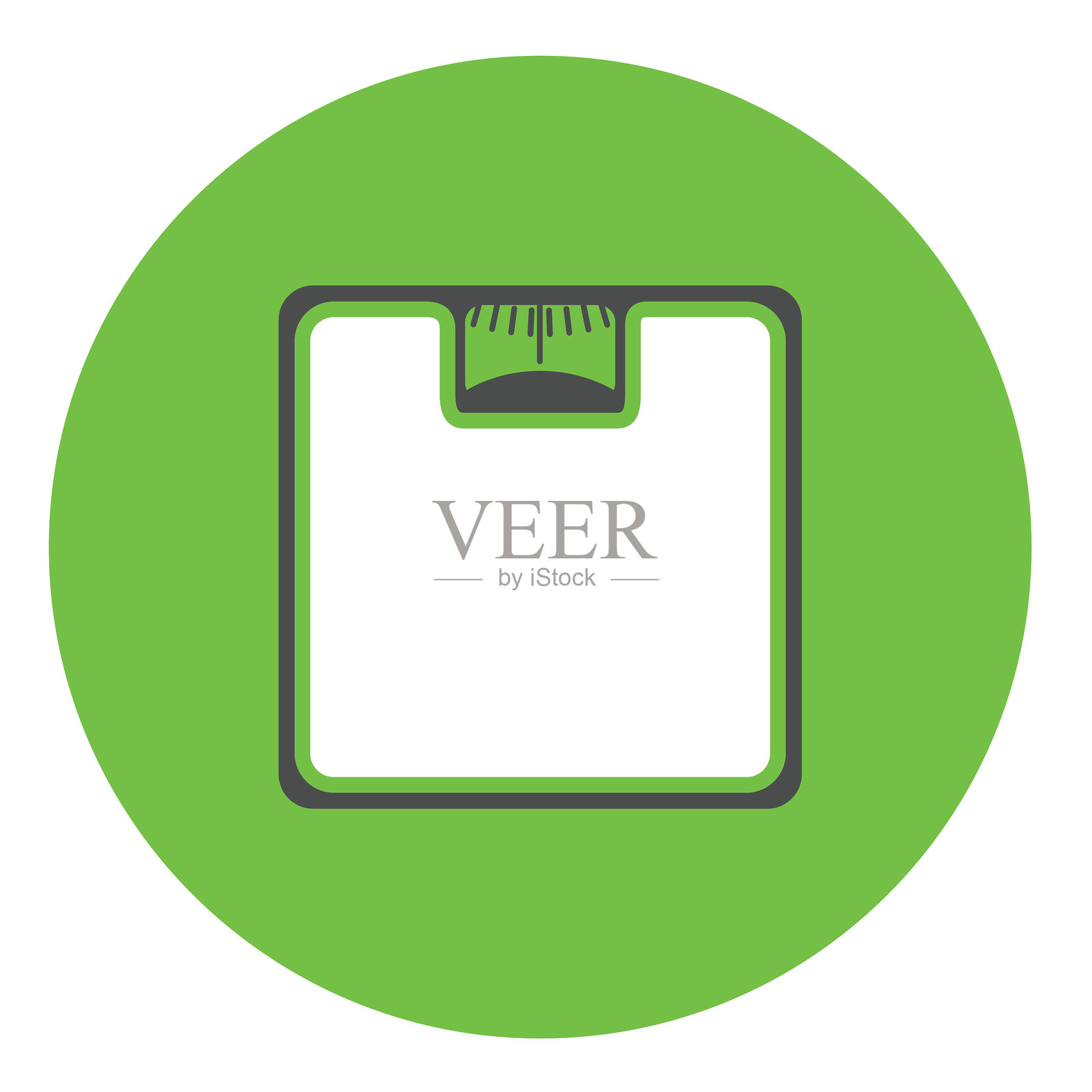 圆形背景上的平坦设计风格的医疗保健图标插画图片素材