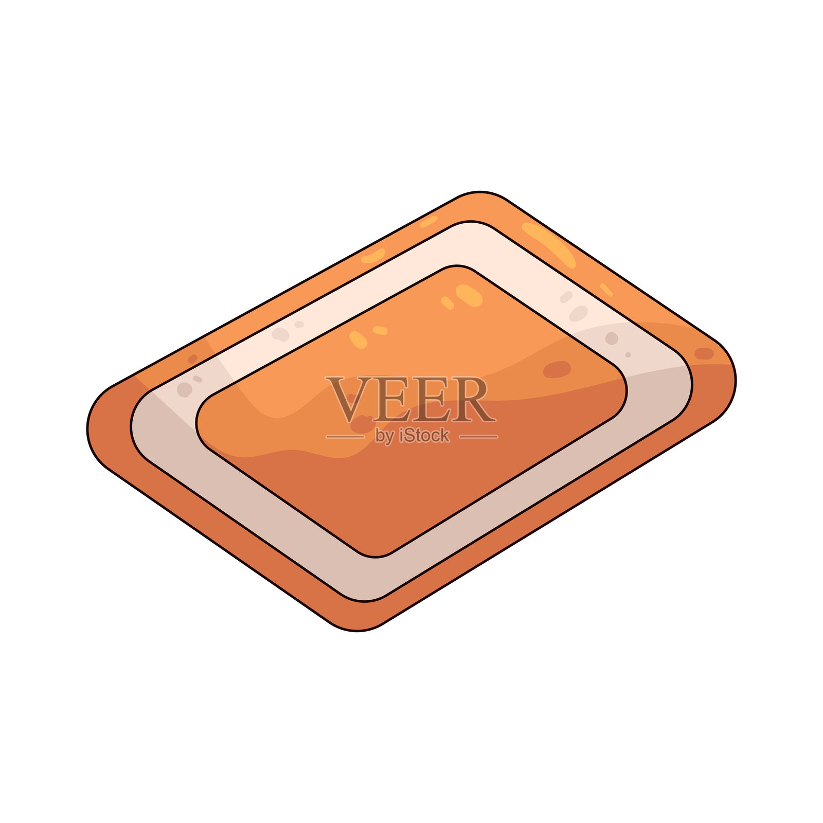 浴室垫插画图片素材