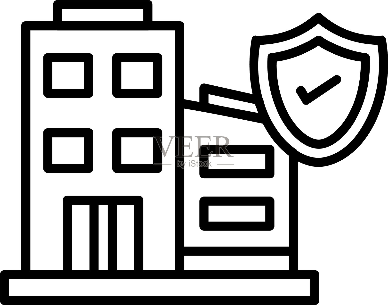 保险图标插画图片素材