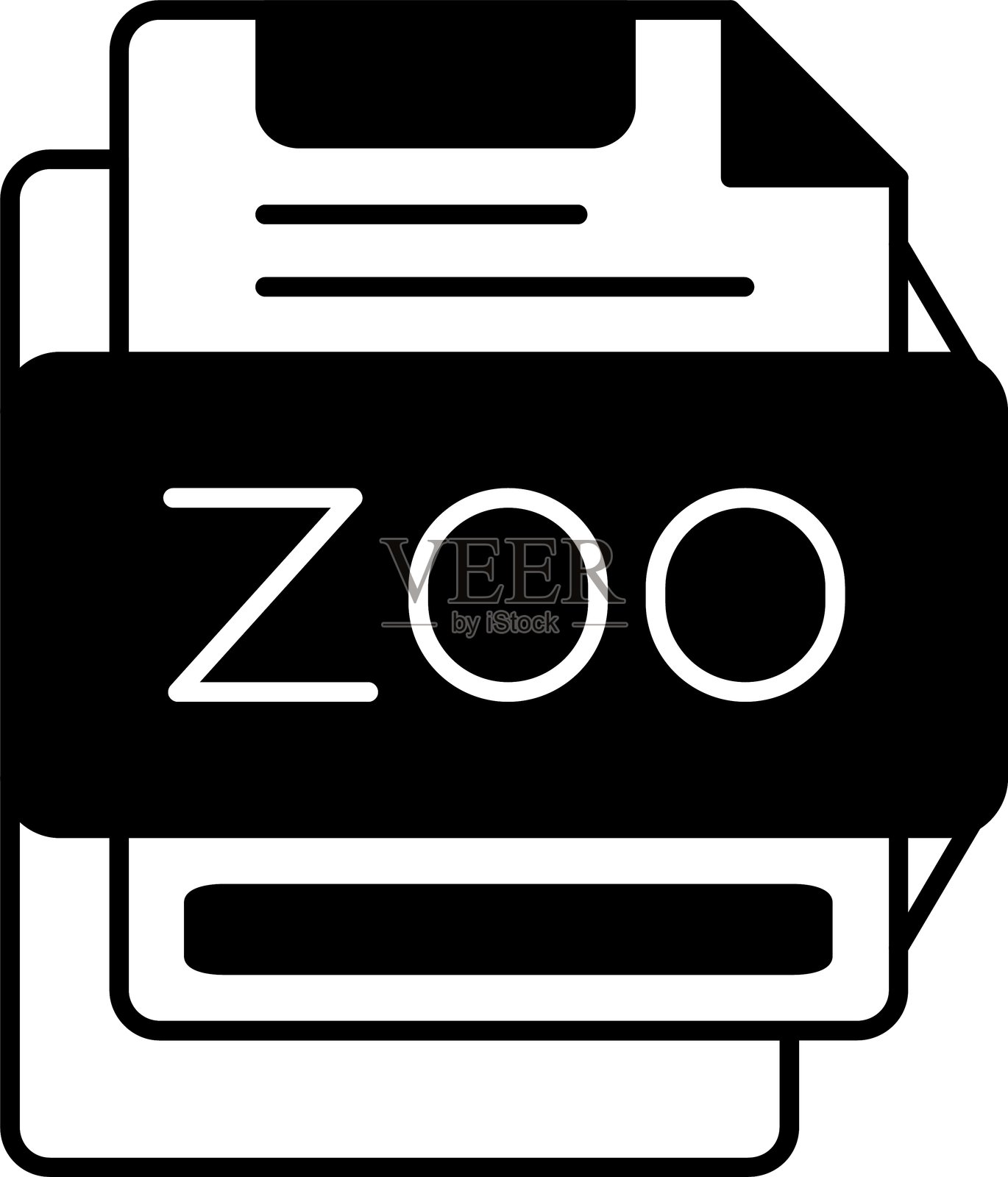 动物园图标插画图片素材